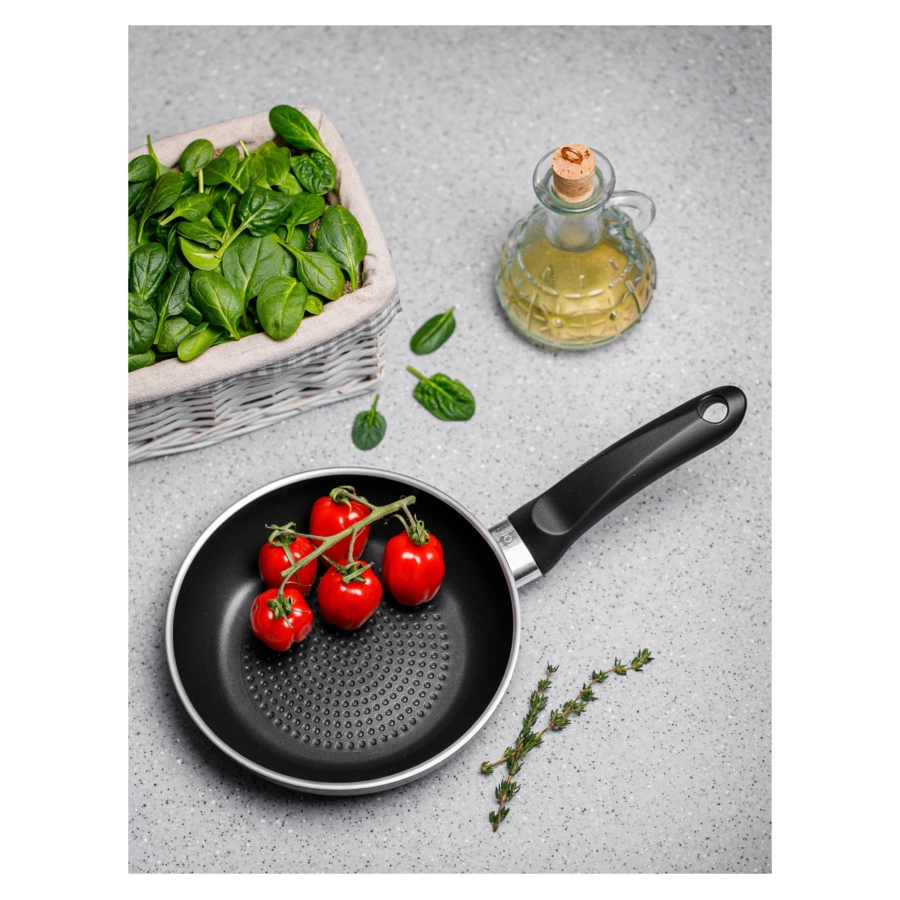 Сковорода индукционная антипригарная Bioflon Vitri d18см, алюминий