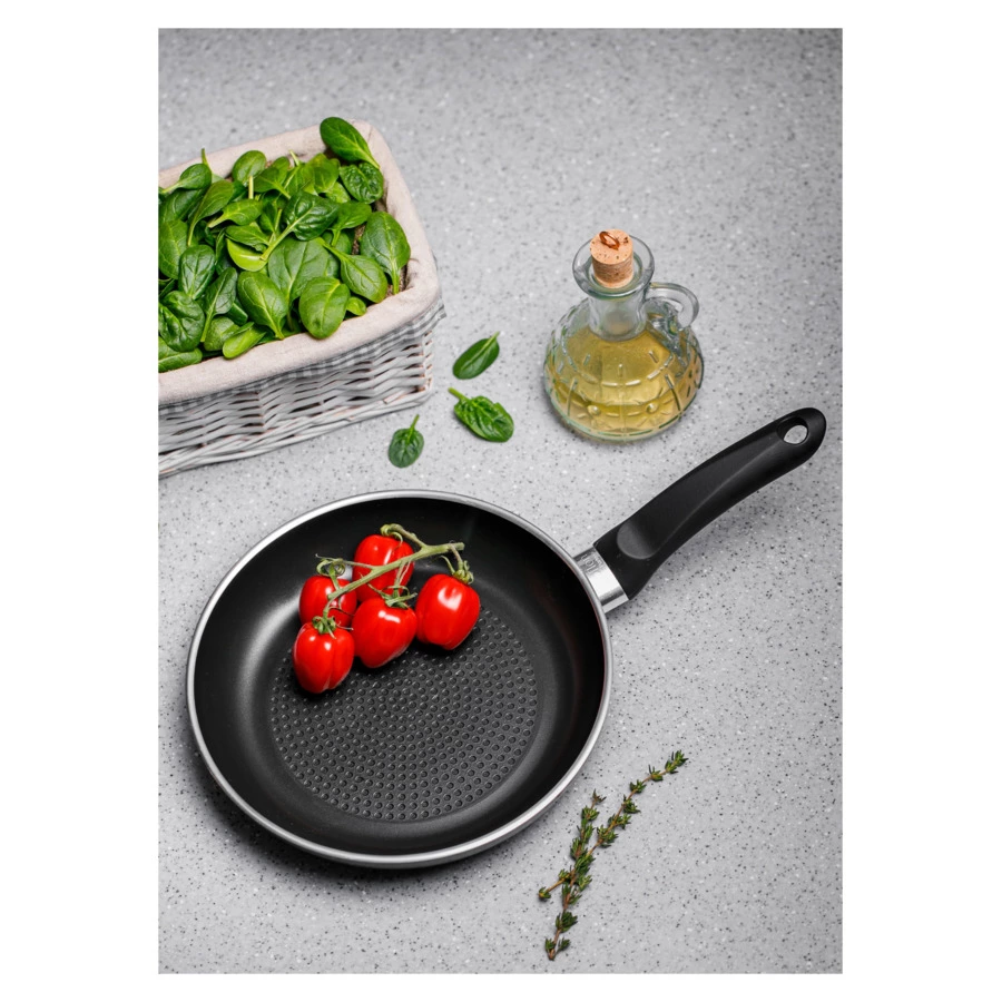 Сковорода индукционная антипригарная Bioflon Vitri d24см, алюминий