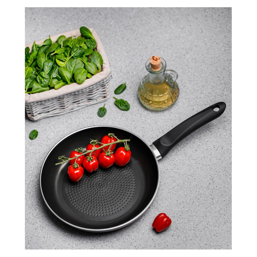 Сковорода индукционная антипригарная Bioflon Vitri d26 см, алюминий