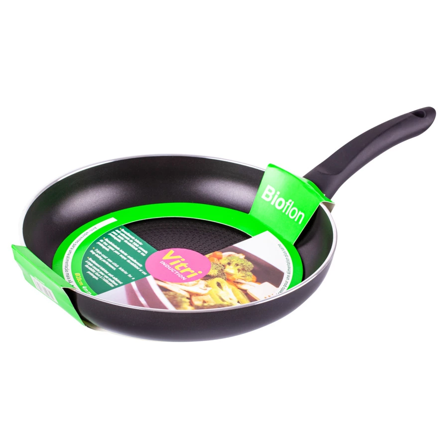 Сковорода индукционная антипригарная Bioflon Vitri d28см, алюминий
