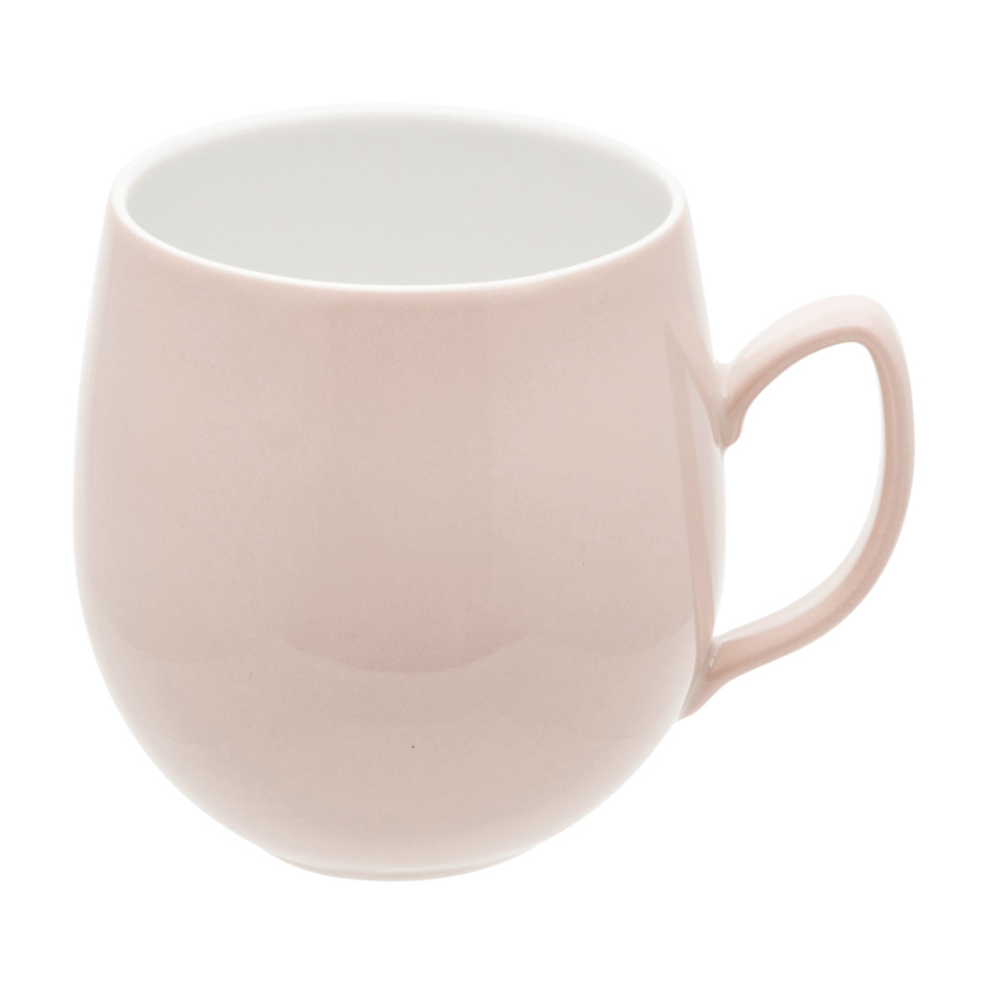 Кружка Degrenne Salam 380 мл, фарфор, розовая чашка чайная с блюдцем degrenne salam 250 мл фарфор розовая