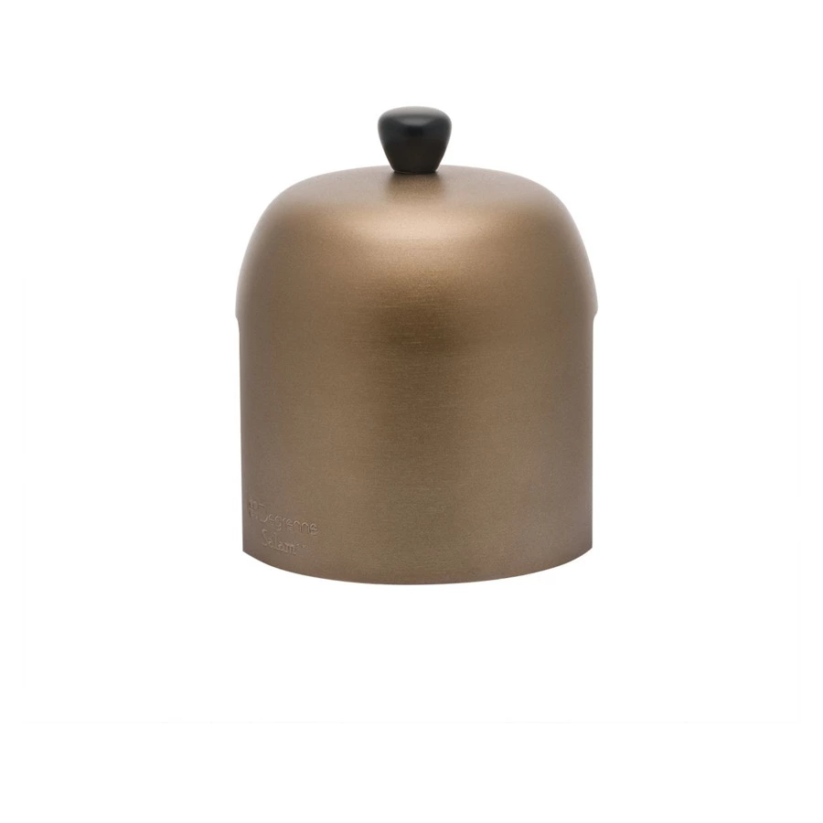 Чайник заварочный Degrenne Salam 700 мл, фарфор, алюминий, черный, с бронзовой муфтой