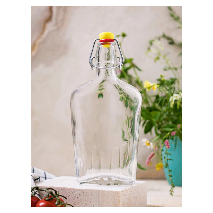 Бутылка с защелкивающейся крышкой Bormioli Rocco Fiaschetta 500 мл, стекло