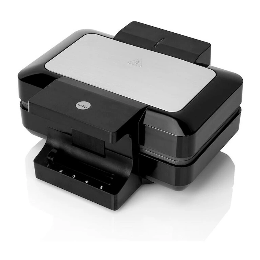 Вафельница Wilfa BW-1000 B, черный