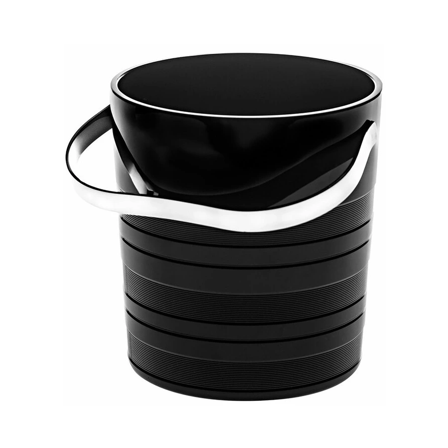 Ведерко для льда Vista Alegre Винил 14 см, стекло, черное
