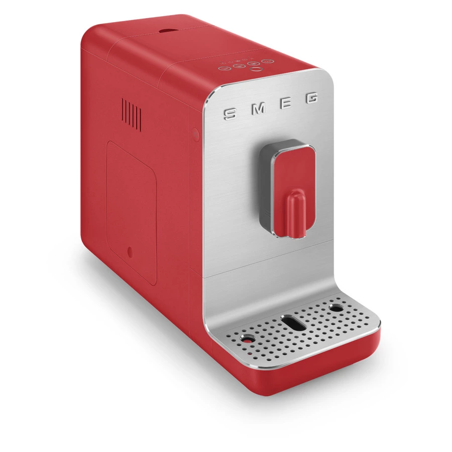 Кофемашина автоматическая SMEG BCC01RDMEU Collezione, 7 программ кофе,  красный-матовый