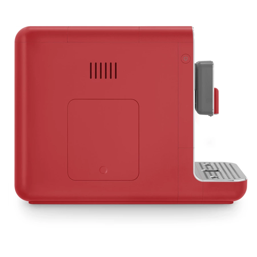 Кофемашина автоматическая SMEG BCC01RDMEU Collezione, 7 программ кофе,  красный-матовый
