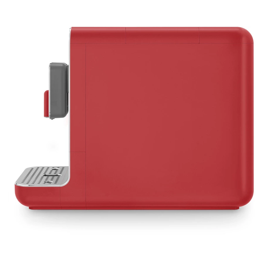 Кофемашина автоматическая SMEG BCC01RDMEU Collezione, 7 программ кофе,  красный-матовый