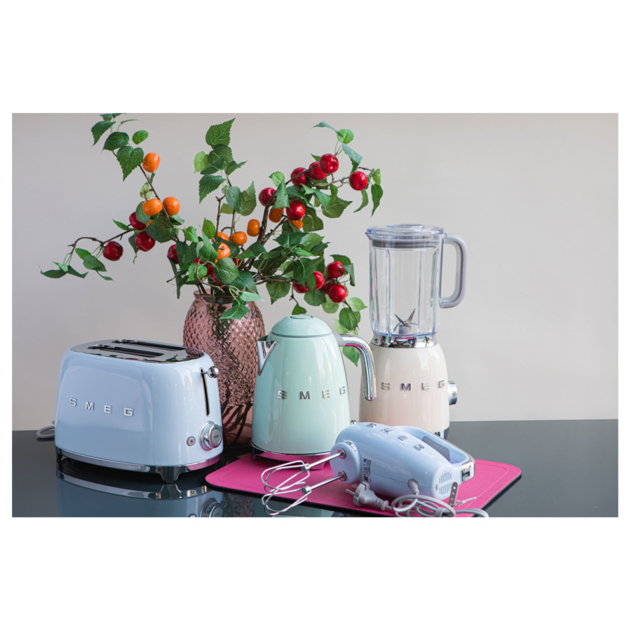 Чайник-мини электрический Smeg 800 мл, пастельно-голубой, KLF05PBEU