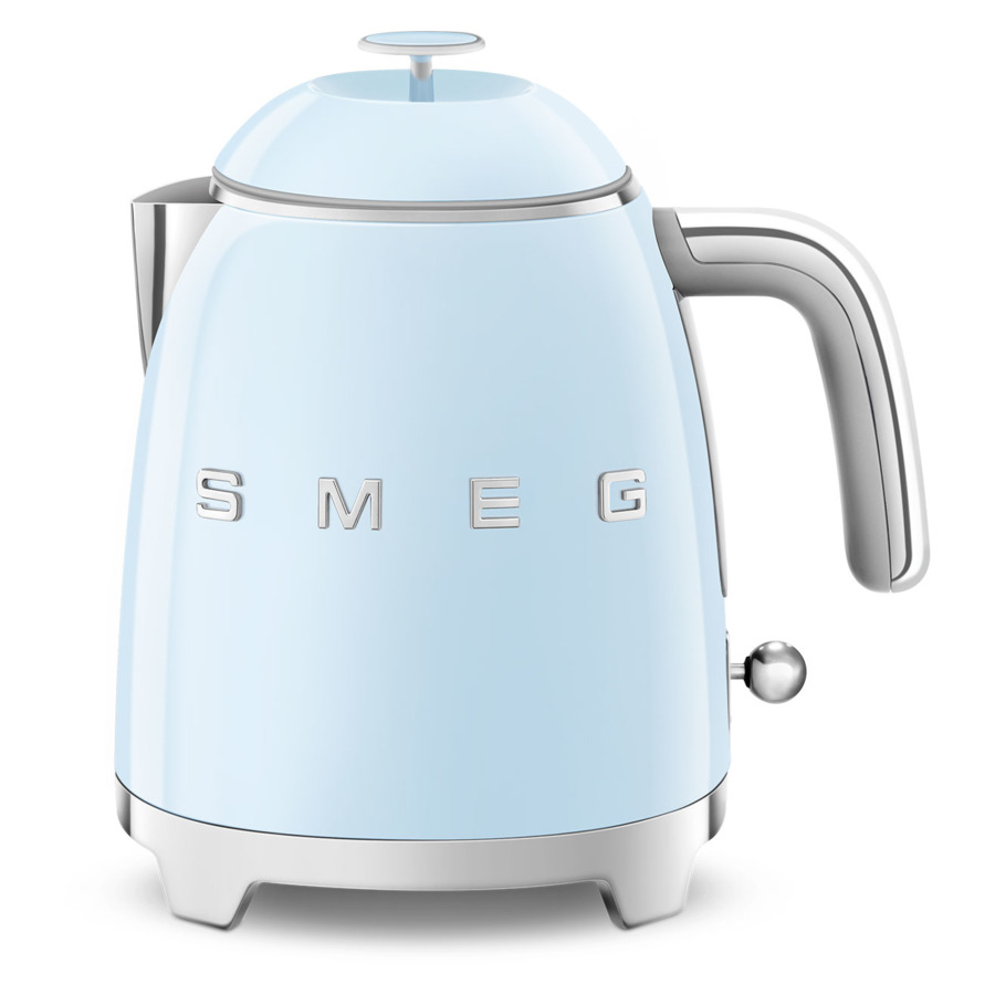 Чайник-мини электрический Smeg 800 мл, пастельно-голубой, KLF05PBEU чайник smeg klf05pbeu