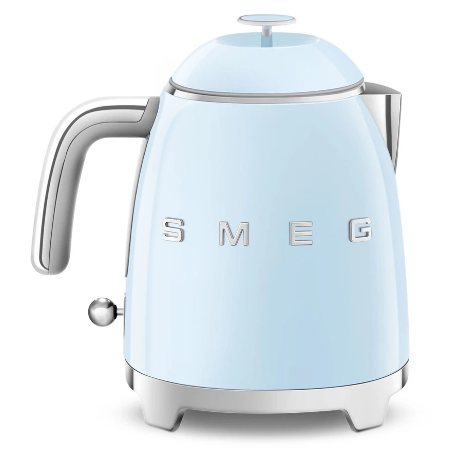 Чайник мини электрический SMEG KLF05PBEU 800 мл, пастельно-голубой