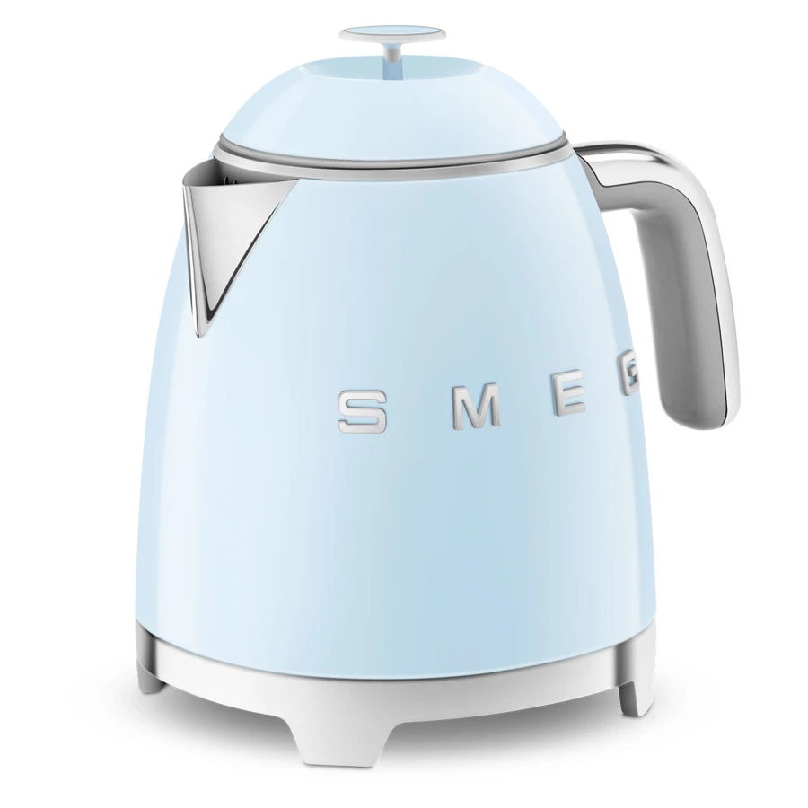 Чайник мини электрический SMEG KLF05PBEU 800 мл, пастельно-голубой