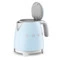 Чайник мини электрический SMEG KLF05PBEU 800 мл, пастельно-голубой