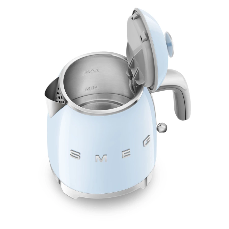 Чайник мини электрический SMEG KLF05PBEU 800 мл, пастельно-голубой