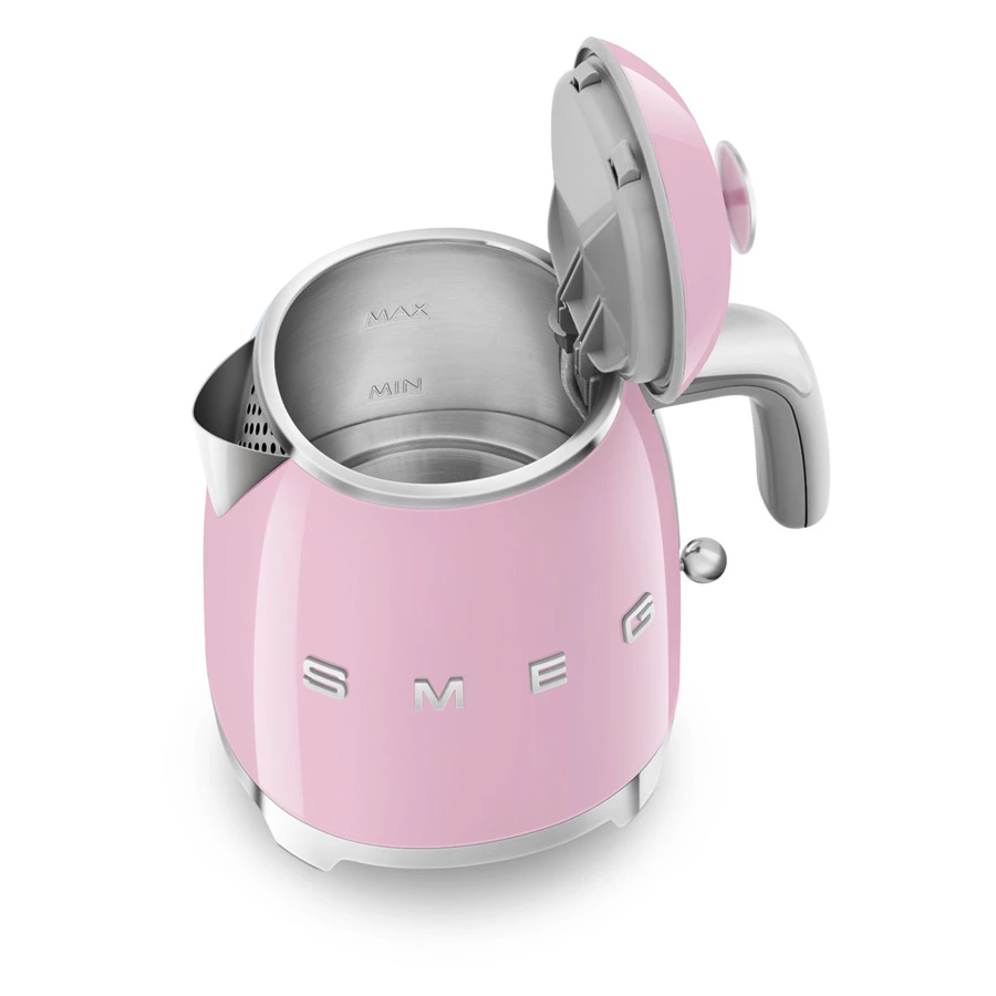 Чайник мини электрический SMEG KLF05PKEU 800 мл, розовый