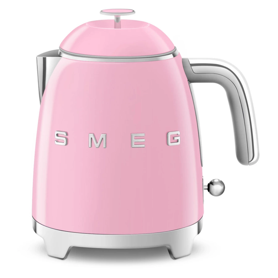 Чайник мини электрический SMEG KLF05PKEU 800 мл, розовый