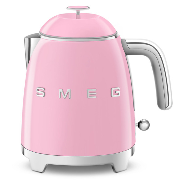 Чайник мини электрический SMEG KLF05PKEU, 0,8л, розовый