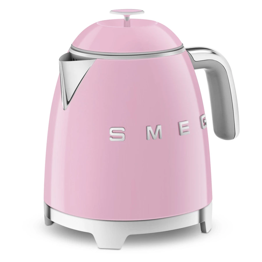 Чайник мини электрический SMEG KLF05PKEU 800 мл, розовый