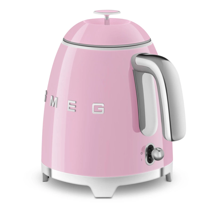 Чайник мини электрический SMEG KLF05PKEU 800 мл, розовый
