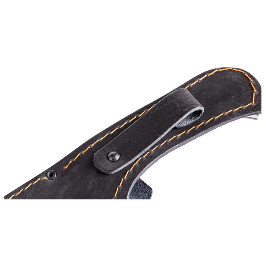 Нож поварской цельнометаллический Williams Oliver Elmax 29 см, сталь нержавеющая, черный граб