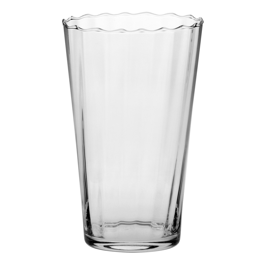 Ваза Krosno Оптик 24 см, стекло ваза фигурная gala cracle white 24 см стекло