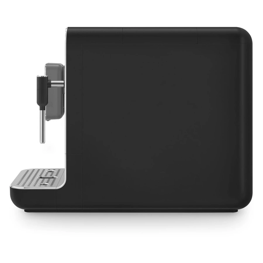 Кофемашина автоматическая SMEG BCC02BLMEU Collezione, 6 программ кофе, капучинатор, матовый черный