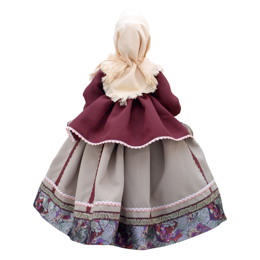 Грелка для чайника Семикаракорская керамика кукла Пелагея 38 см, фаянс