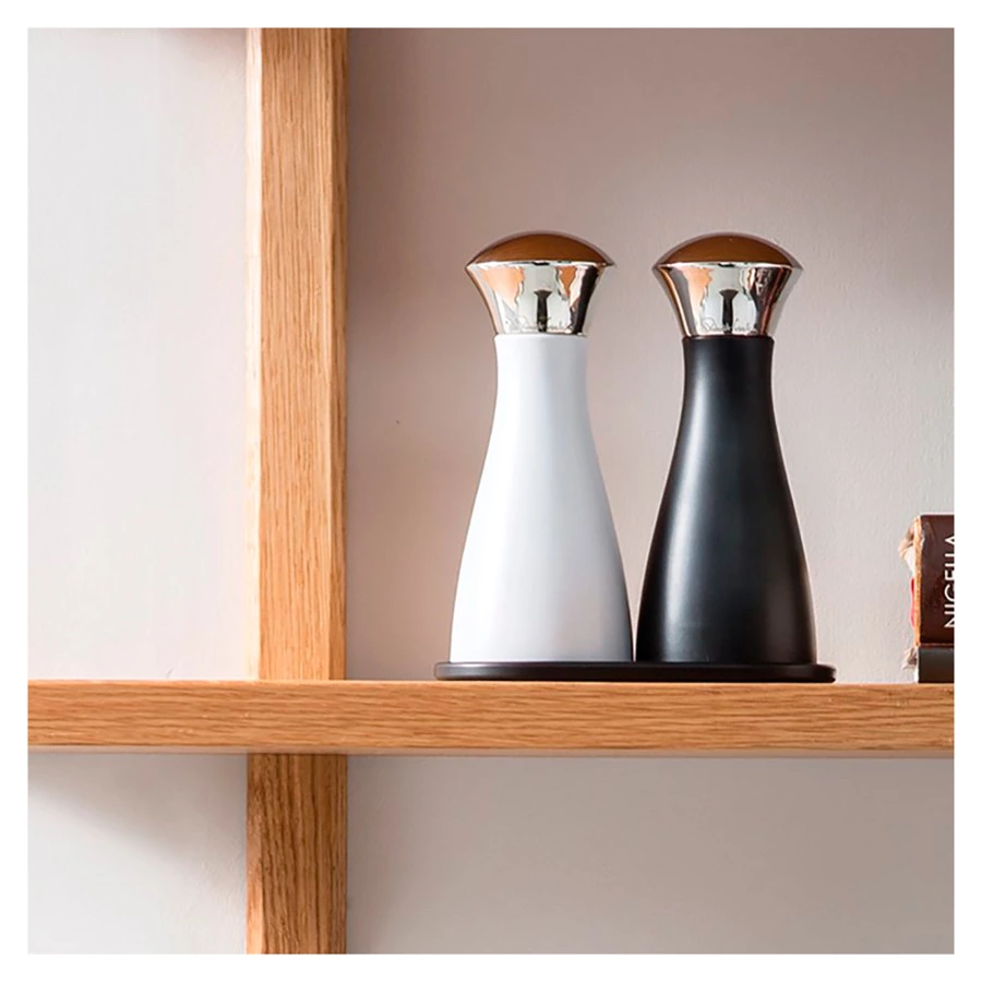 Набор мельниц для соли и перца на подставке Robert Welch Signature, пластик, п/к