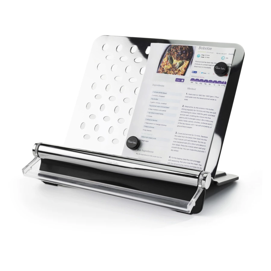 Подставка для планшета и кулинарной книги Robert Welch Signature 21x21 см, сталь, п/к