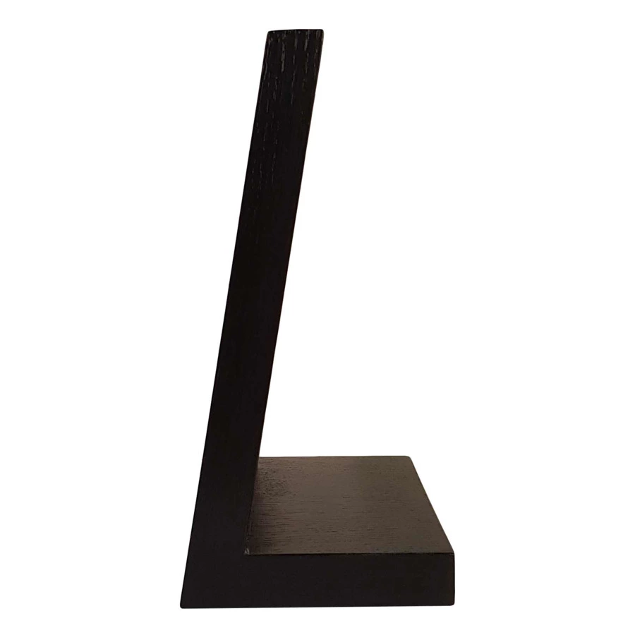 Подставка магнитная для 4 кухонных ножей Woodinhome Н26х20х12,5см, черный дуб