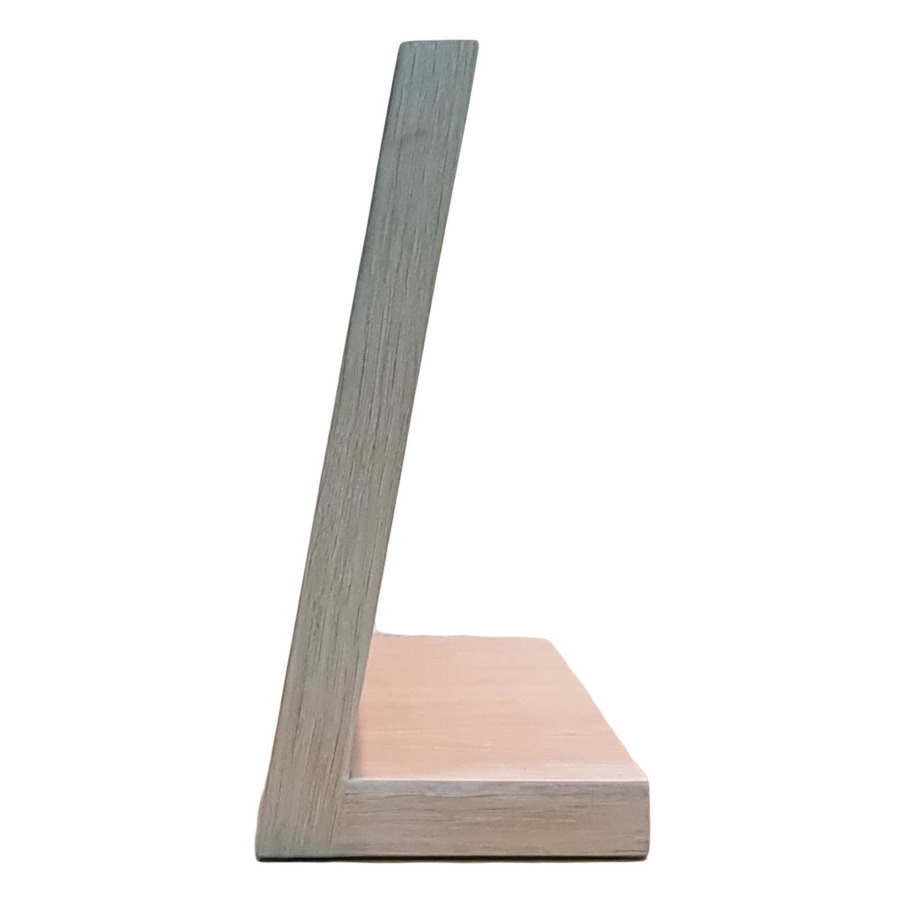 Подставка магнитная для 6 кухонных ножей настольная Woodinhome 30х12,5х26 см, белый, дуб