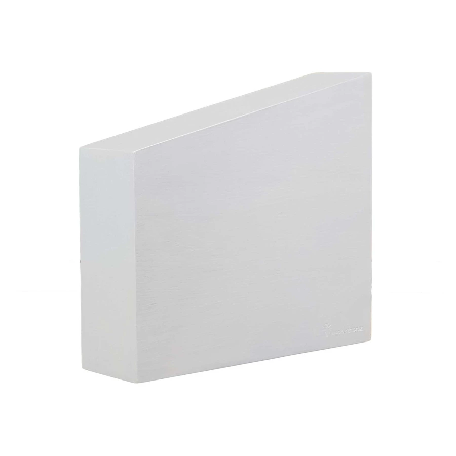 Подставка магнитная для 8 кухонных ножей Woodinhome двусторонняя Н24х26х7,5см, белый дуб