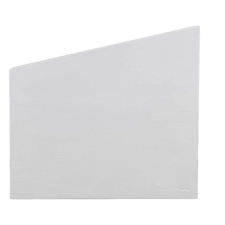 Подставка магнитная для 8 кухонных ножей Woodinhome двусторонняя Н24х26х7,5см, белый дуб