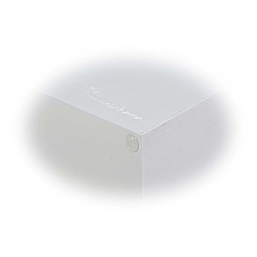 Подставка магнитная для 8 кухонных ножей Woodinhome двусторонняя Н24х26х7,5см, белый дуб