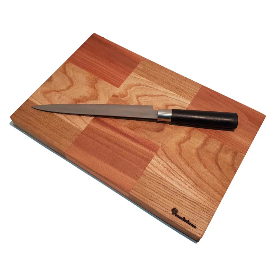 Доска разделочная Woodinhome 36х24х2,5см, дуб, бук, ясень