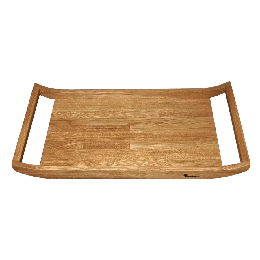 Поднос деревянный Woodinhome 55х30х5,5 см, дуб