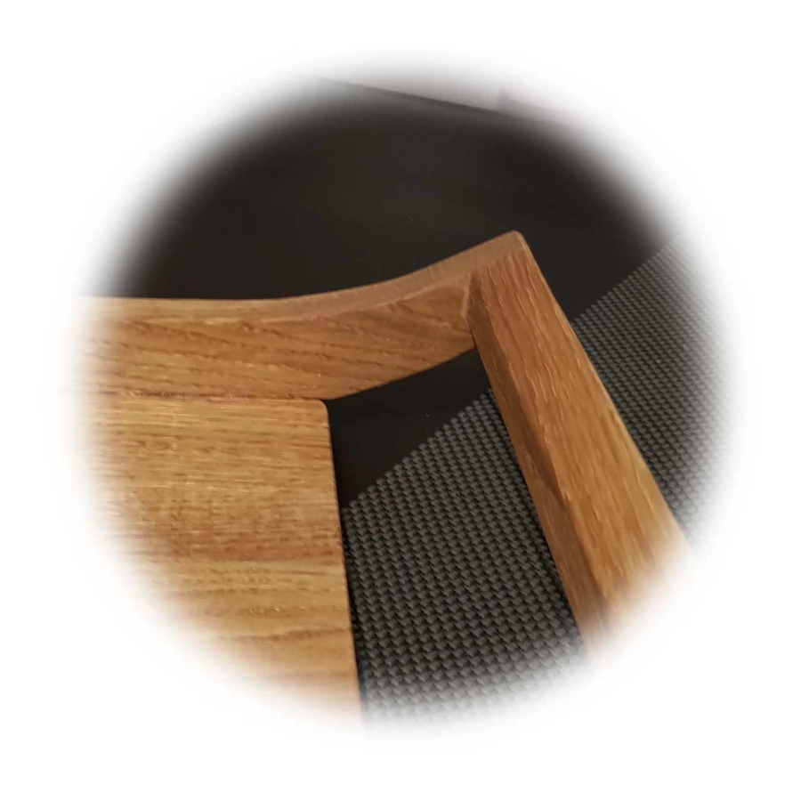 Поднос деревянный Woodinhome 55х30х5,5 см, дуб