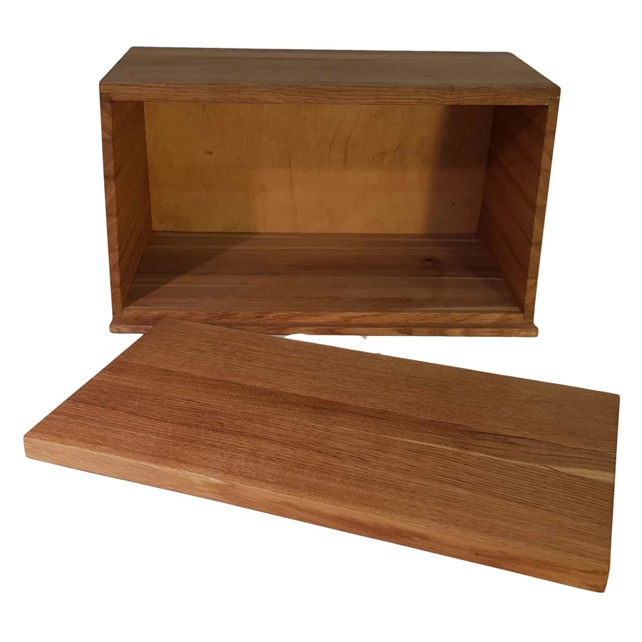 Хлебница Woodinhome 40х25х22 см, дуб