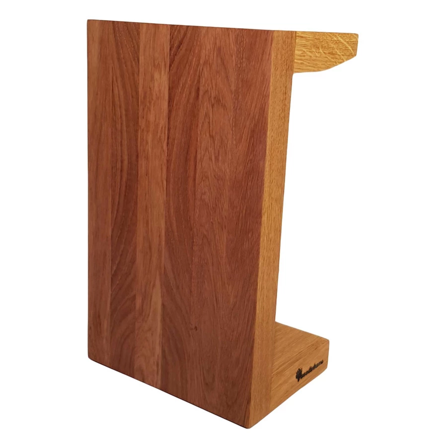 Подставка-блок для 6 ножей универсальная Woodinhome Н30х18х13 см, натуральный дуб