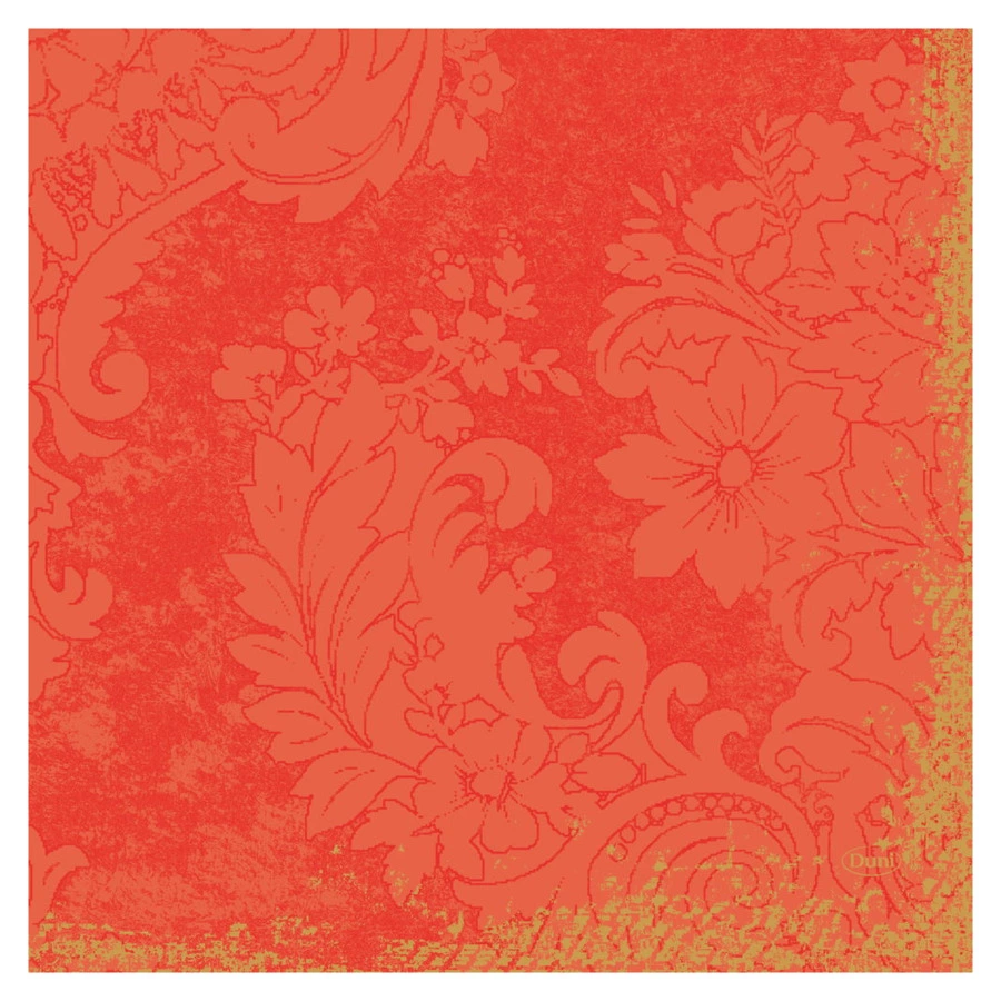 Салфетки бумажные трехслойные Duni Royal mandari 33х33 см, бумага