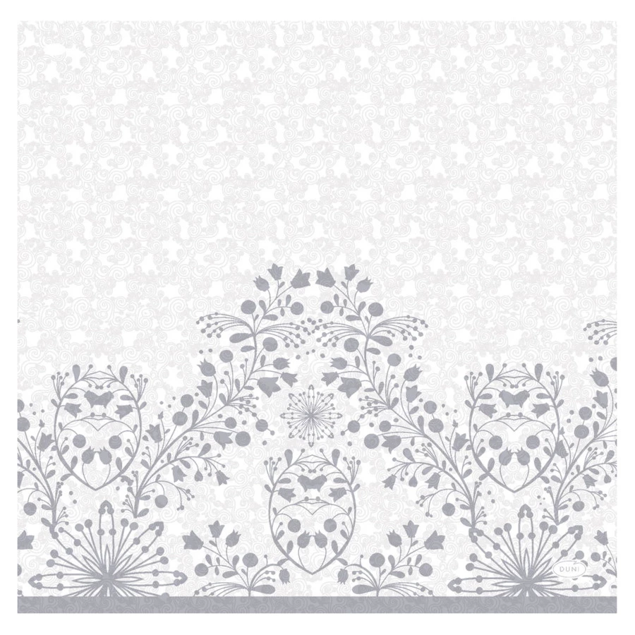 Салфетки бумажные трехслойные Duni Glamour 40х40 см, бумага