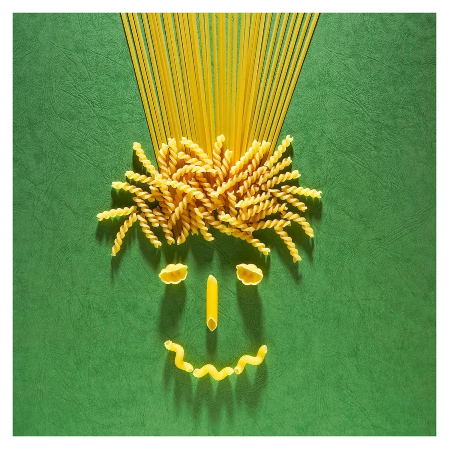 Салфетки бумажные трехслойные Paper + Design Fun pasta 33х33 см, бумага