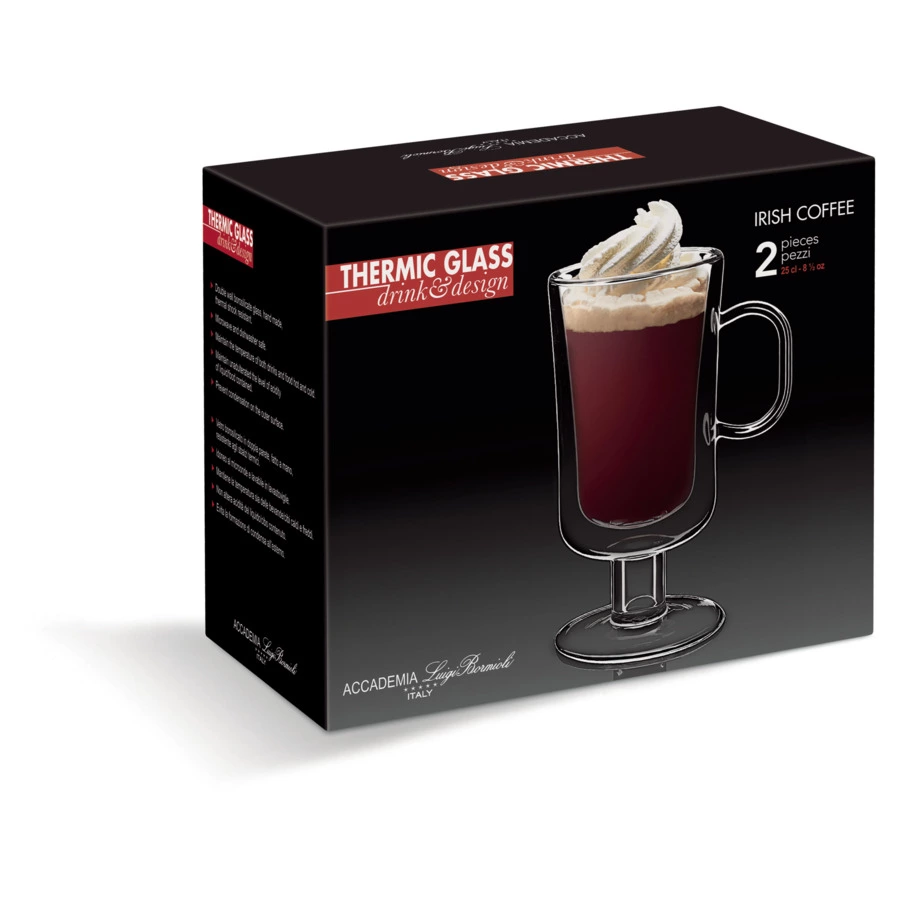 Набор кружек для глинтвейна и кофе с двойными стенками Luigi Bormioli 250 мл, 2 шт, п/к