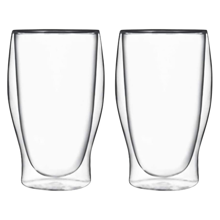 Набор стаканов с двойными стенками Luigi Bormioli 470 мл, 2 шт,стекло, п/к
