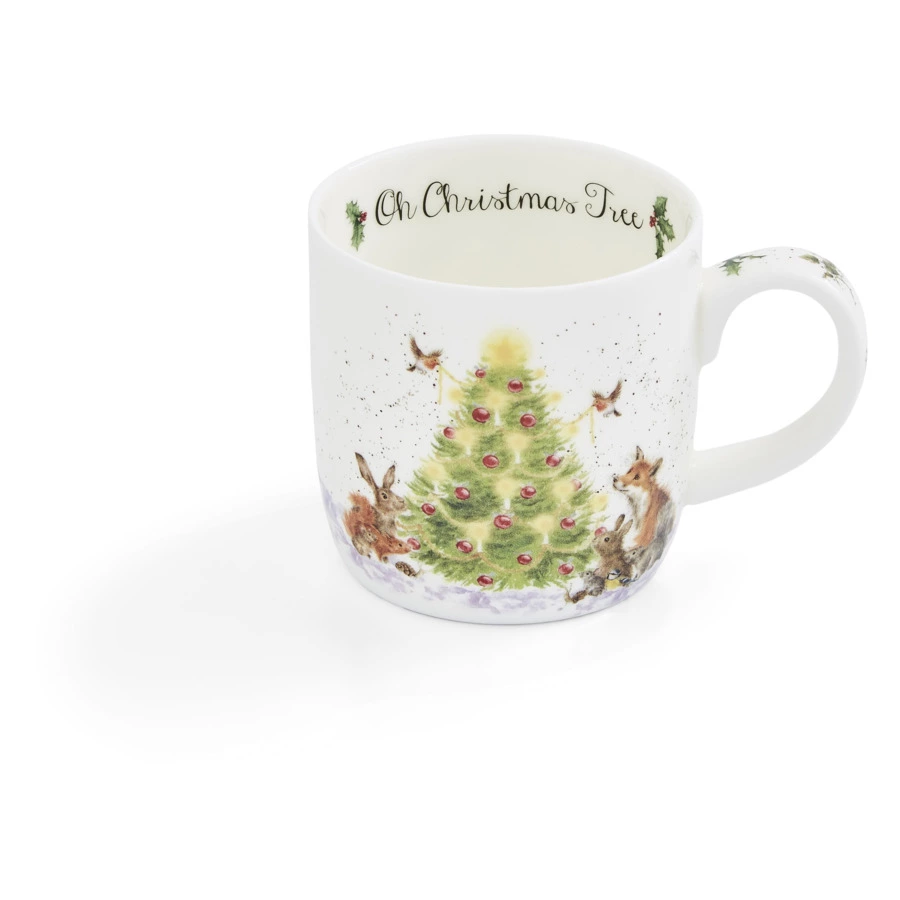 Кружка Royal Worcester Забавная фауна Рождественская елочка 310 мл