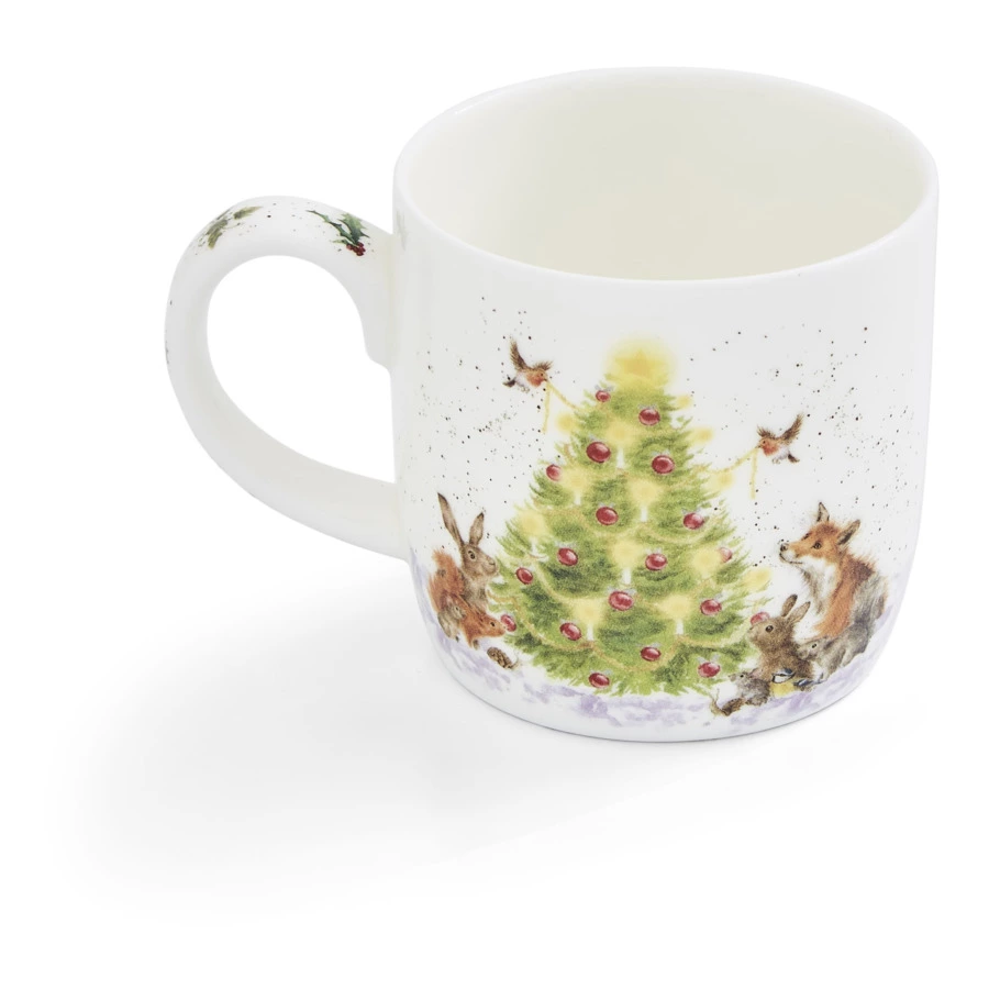 Кружка Royal Worcester Забавная фауна Рождественская елочка 310 мл