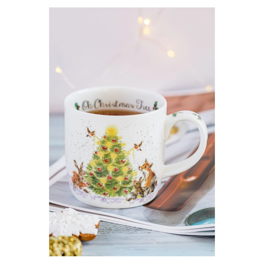 Кружка Royal Worcester Забавная фауна Рождественская елочка 310 мл