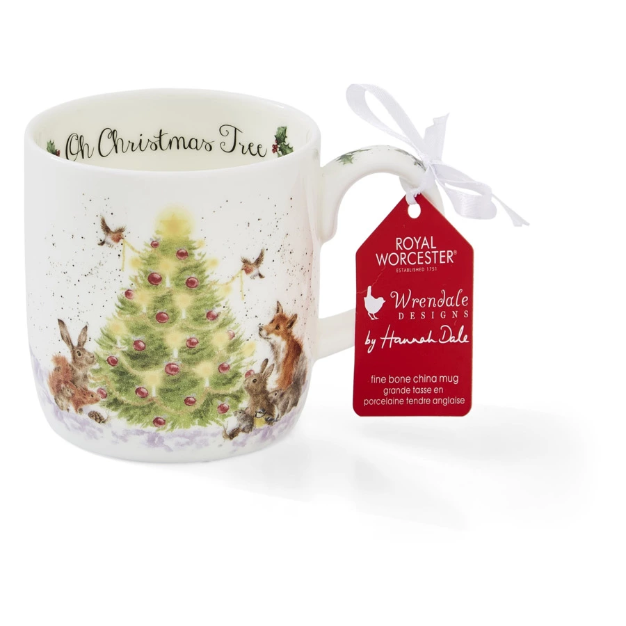 Кружка Royal Worcester Забавная фауна Рождественская елочка 310 мл