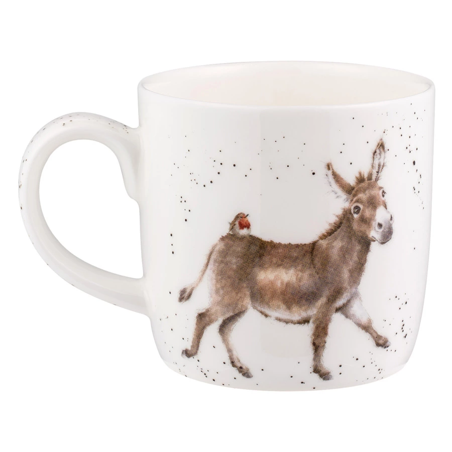 Кружка Royal Worcester Забавная фауна Ослики 310 мл, фарфор костяной