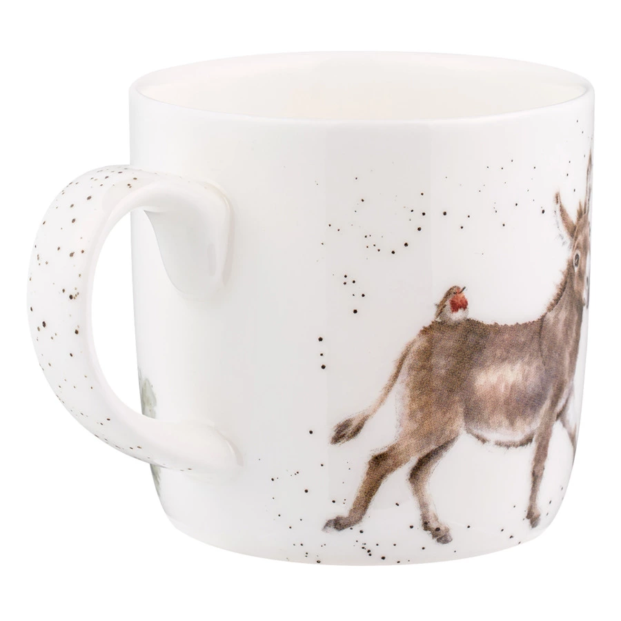 Кружка Royal Worcester Забавная фауна Ослики 310 мл, фарфор костяной